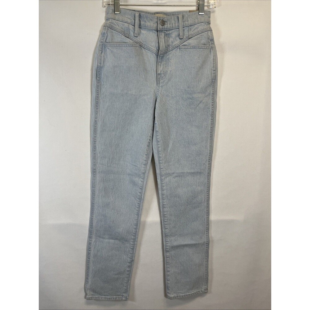 Madewell Jeans Women's 25 The Perfect Vintage Jean Light Wash High Rise Straight